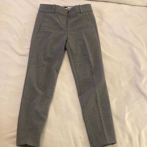 Gray J.Crew pant, size 0
